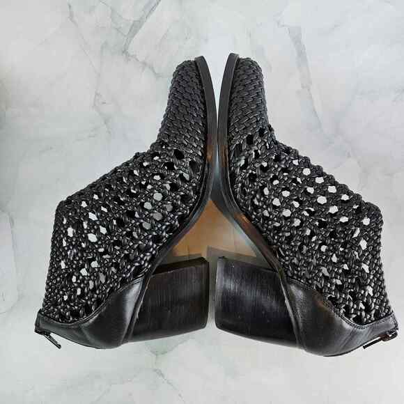 Jeffery Campbell‎ Gallup leather Bootie, black, size 6 - Picture 4 of 8
